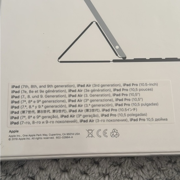 Apple iPad Smart Keyboard - Dark Gray
